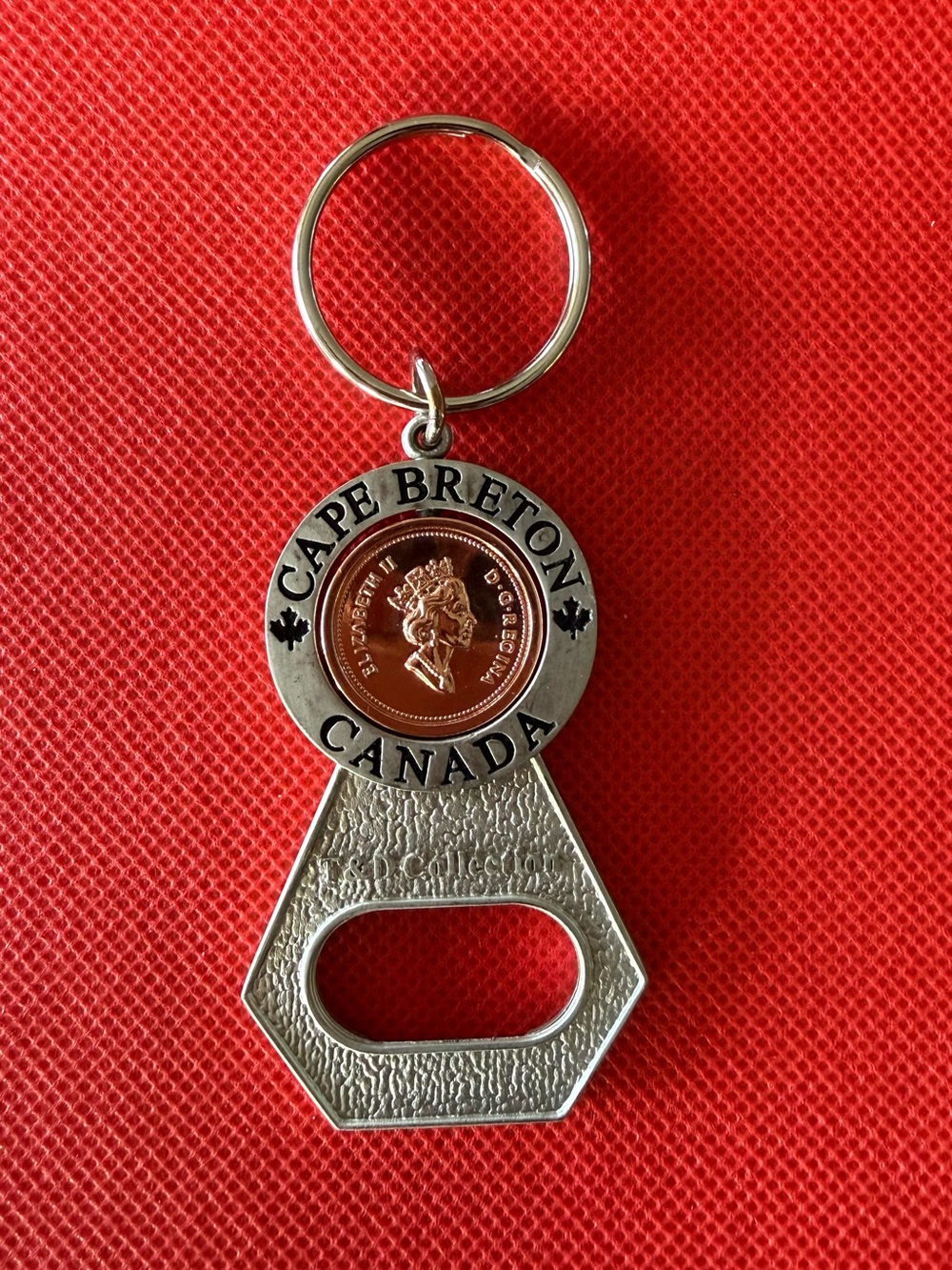 Vintage Lucky Penny (yr 2000) Cape Breton π¨π¦ Keyring Bottle Opener - Collectors! - Picture 5 of 7